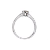 Ring Damiani Woman Scelgo Te in White Gold Diamante 0.35 Ct 20087514 - 20087514